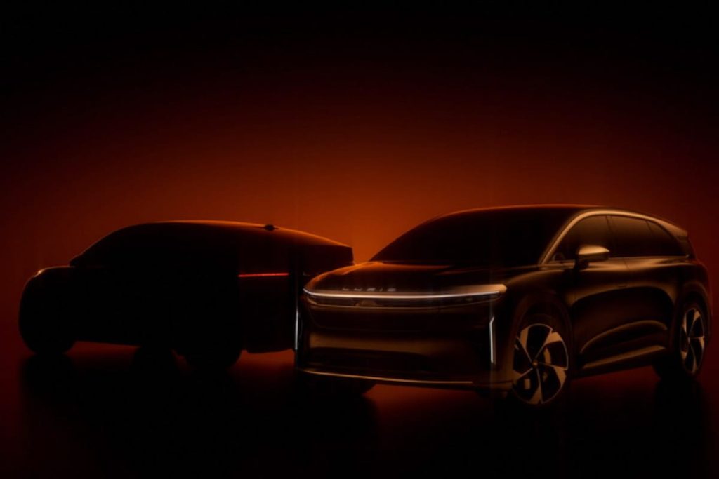 Lucid Assembles First Prototypes of Mid-Size SUV at Arizona Plant