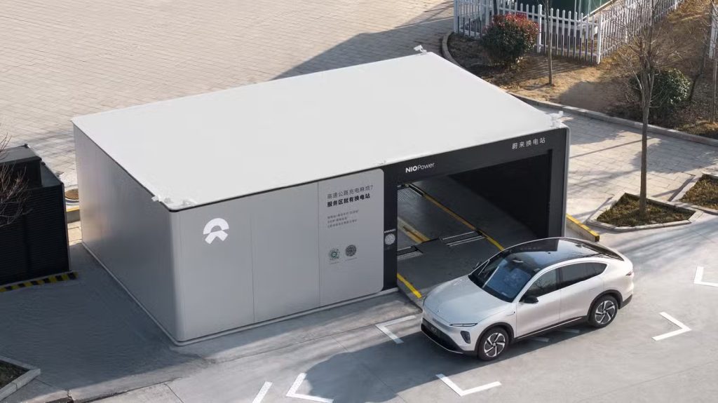Nio Tests Vehicle-to-Grid Power Supply Using Battery Swap Stations in Jiangsu Nio Swap Battery
