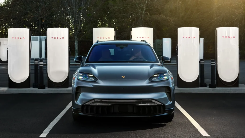 Porsche Enables Plug & Charge Access at Tesla Superchargers in North America