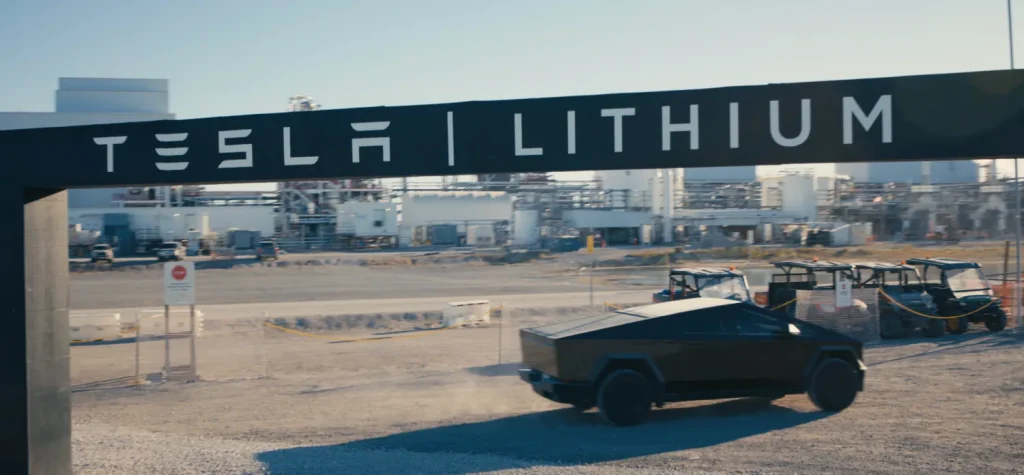 Tesla Starts Production at Texas Lithium Refinery, Showcases New Process