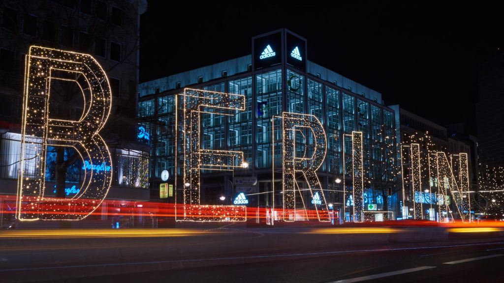 Berlin Court Orders Nextbike to Remove Bike-Sharing Fleet From Public Streets Berlin lighted free standing signage during night time
