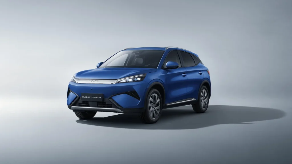 BYD Unveils ATTO 3 EVO With 800V Architecture and All-Wheel Drive for Europe