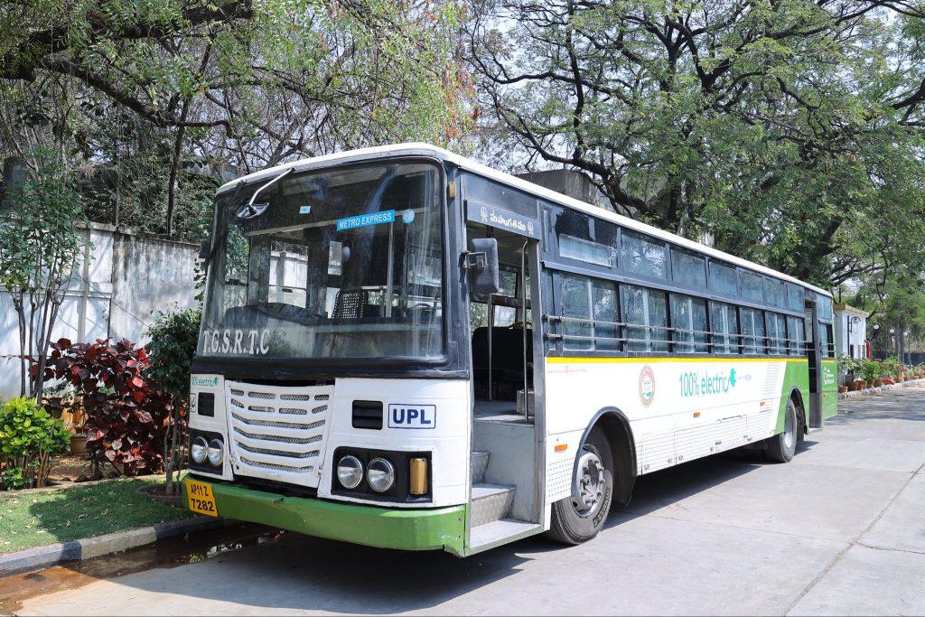 Telangana Plans Large-Scale Conversion of Diesel Buses to Electric Power