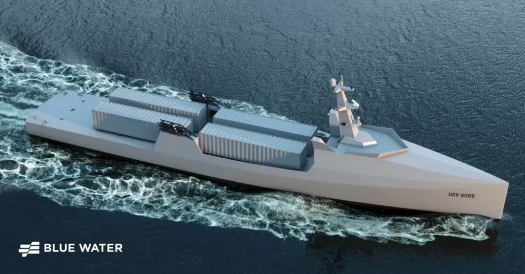 Blue Water Autonomy Unveils Liberty Class Autonomous Ship For U.S. Navy Missions