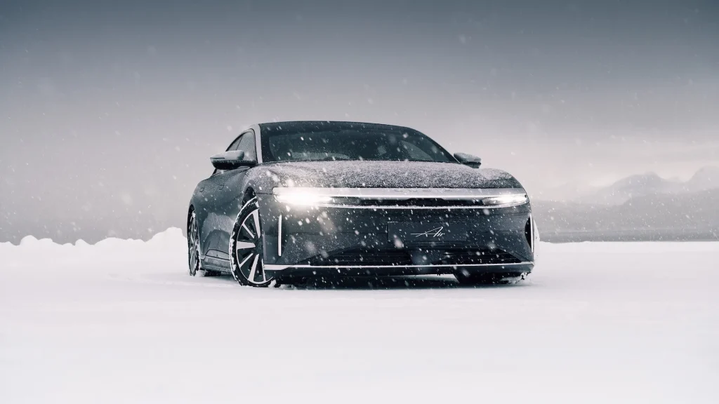 Lucid Air Grand Touring Tops Norway Winter EV Test With 520-Km