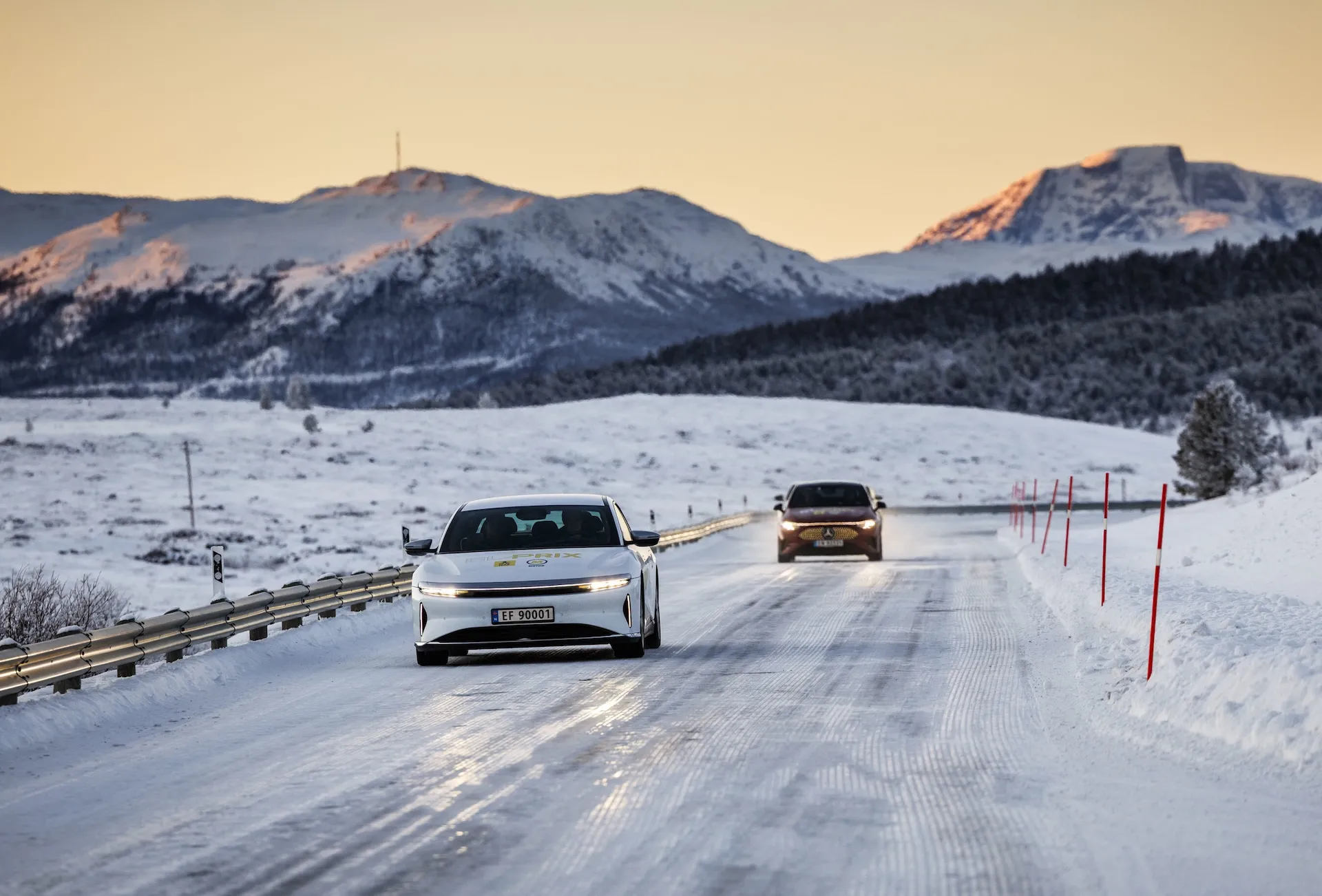 Lucid Air Grand Touring Tops Norway Winter EV Test With 520-Km