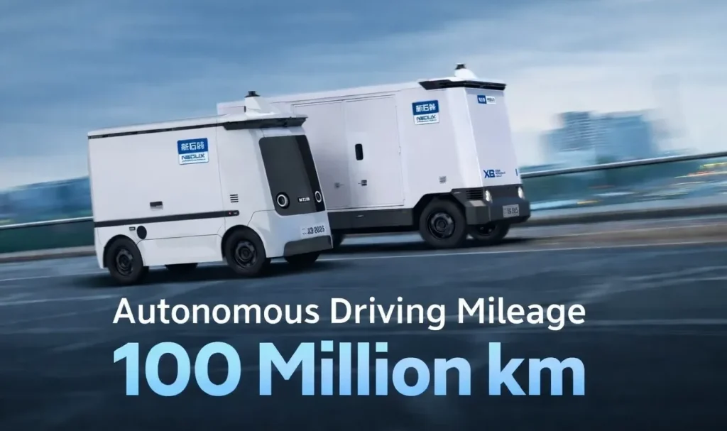 Neolix Exceeds 100 Million Kilometers in L4 RoboVan Operations Worldwide