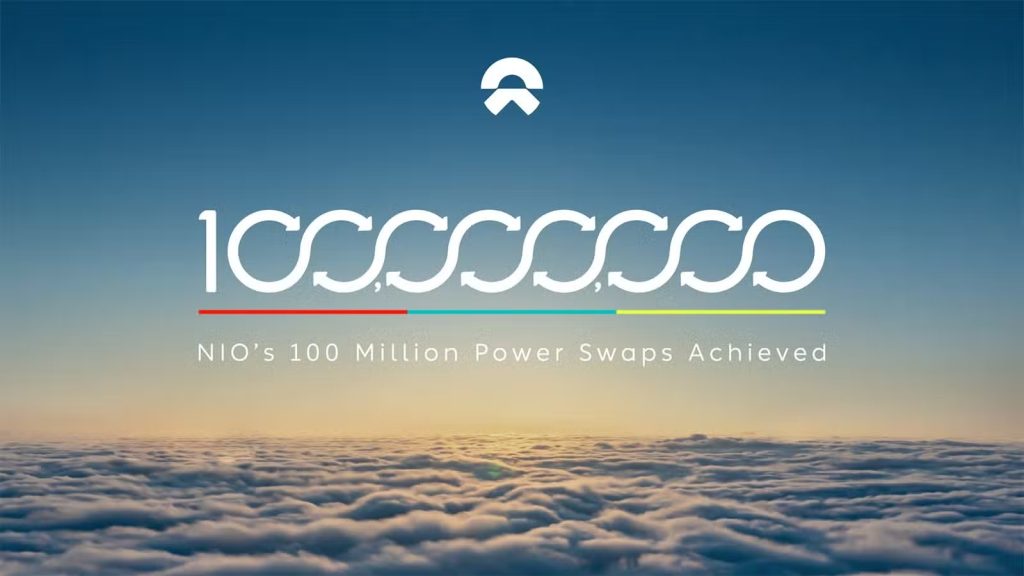 Nio Reaches 100 Million Battery Swap Services in Milestone for EV Energy Model
