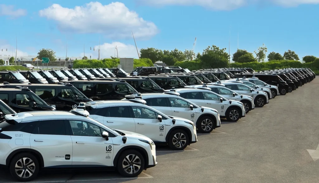WeRide, Uber Plan 1,200 Robotaxis in Abu Dhabi, Dubai and Riyadh by 2027