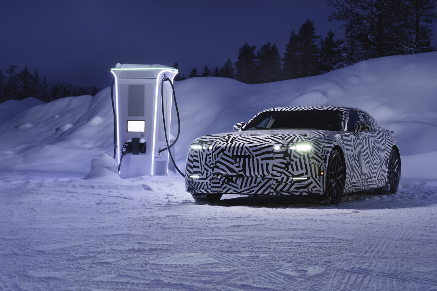 Jaguar Sends Electric Luxury GT Prototypes to Arctic for Winter Testing