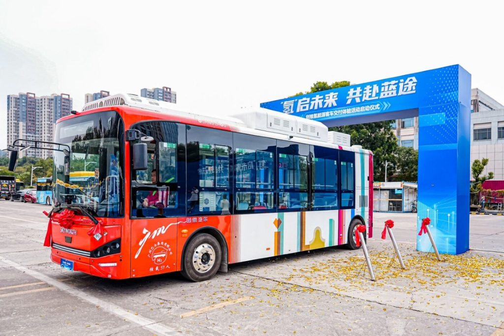 Korean-Chinese Consortium Delivers 249 Hydrogen Buses to Guangzhou Operator