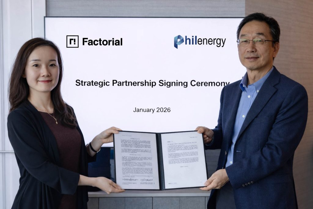 Factorial Signs Manufacturing MOU With Philenergy for Solid-State Batteries