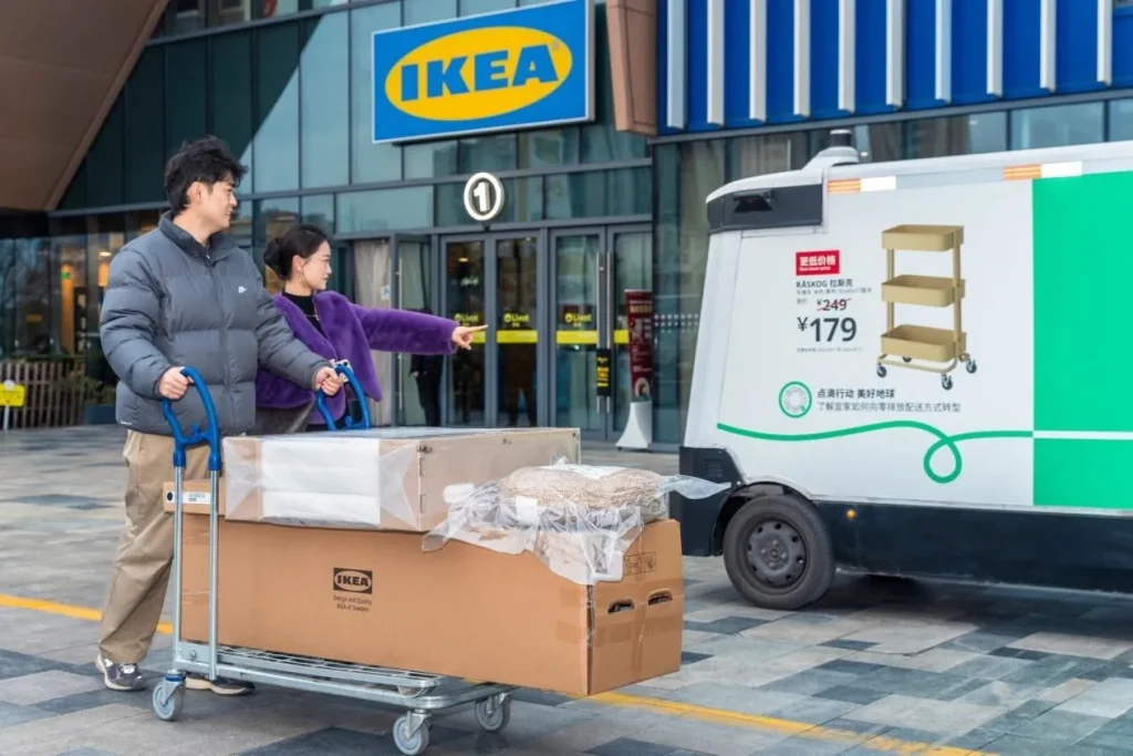 IKEA China Makes Autonomous Delivery Vans Permanent at Hefei Store IKEA China Autonomous