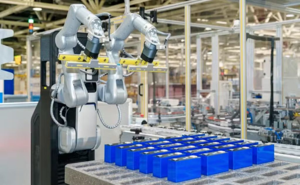 SAIC-GM Deploys Humanoid Robots on Buick Battery Production Line SAIC-GM Humanoid Robot Battery