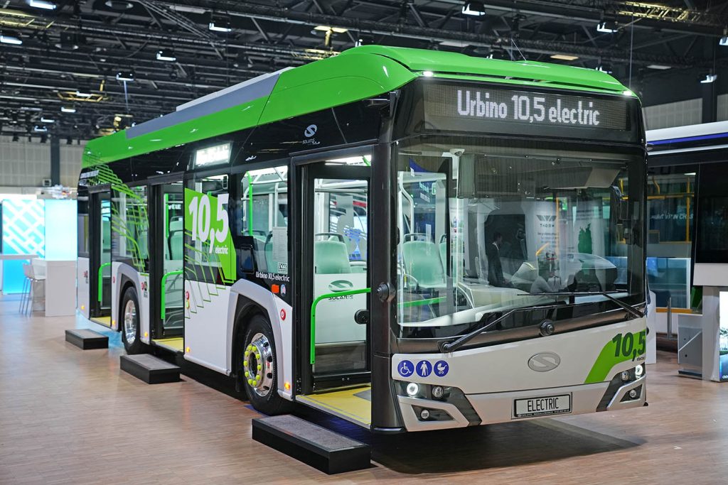 Solaris Urbino 10.5 Electric Midibus Debuts With 400 kWh Battery and 85-Passenger Capacity