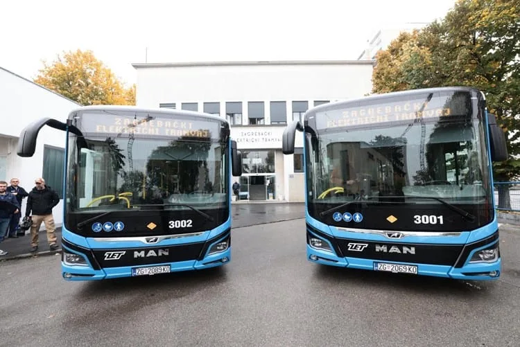 Croatia Approves €12.3 Million for Electric Bus Charging Projects Across 12 Cities