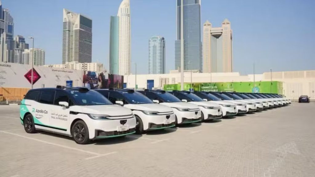 Baidu Expands Apollo Go Robotaxi Service To Dubai With Fully Driverless Operations