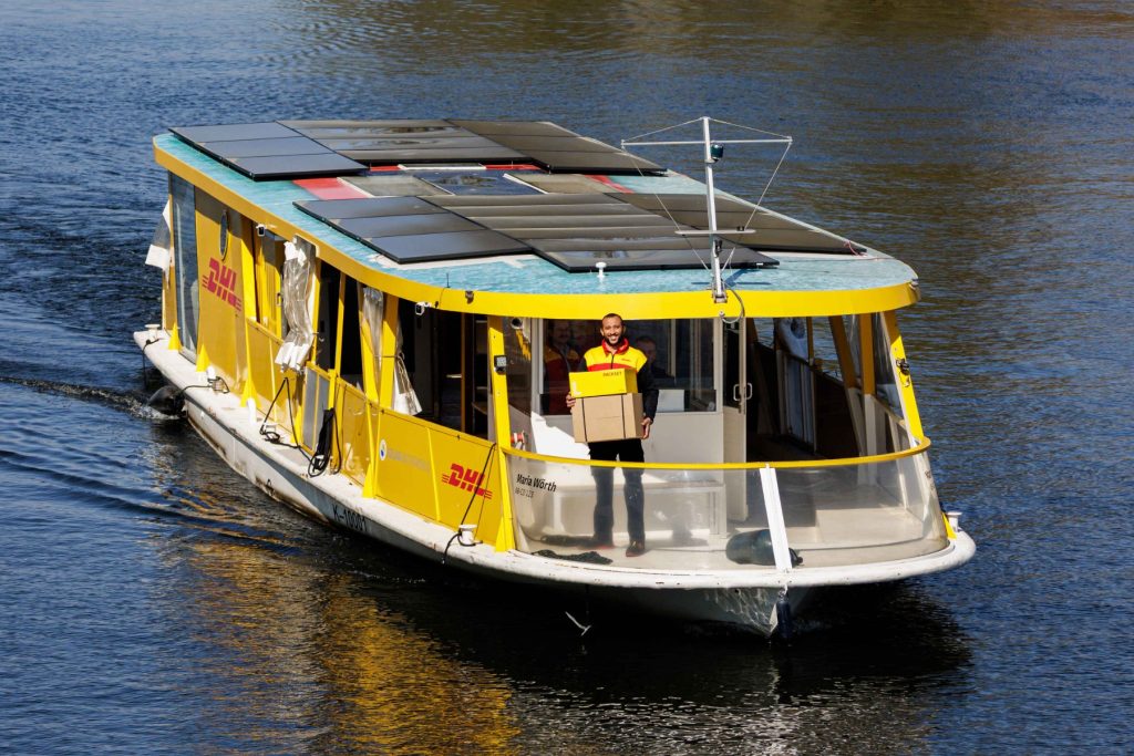 DHL Expands Solar-Powered River Logistics in Berlin With Second Vessel