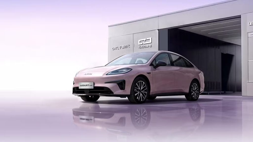 GAC Aion Launches RT Super Sedan With CATL Battery Swap Technology