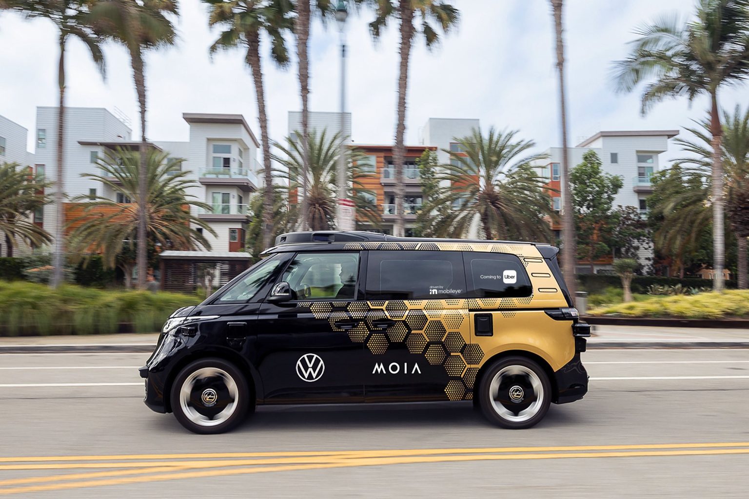 Volkswagen’s MOIA and Uber Begin Autonomous ID. Buzz Testing in Los Angeles