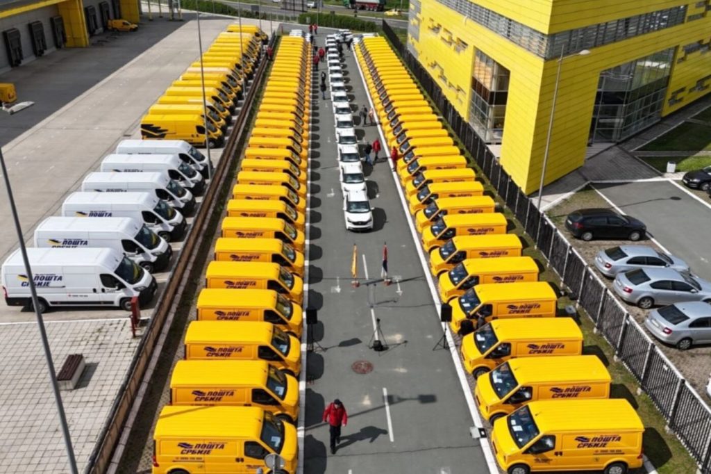 Serbia’s Postal Service Adds 100 Electric Vehicles to Fleet From Cenntro