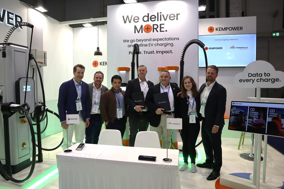 Kempower and APM Terminals Sign Global EV Charging Infrastructure Agreement