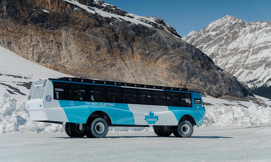 Pursuit Launches World’s First Electric Ice Explorer on Athabasca Glacier