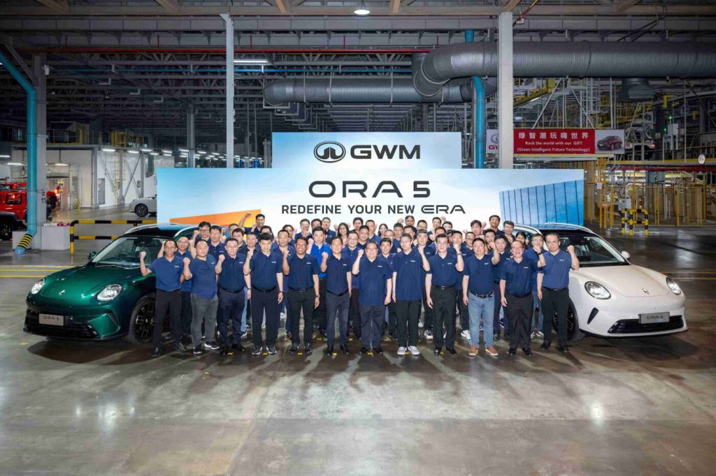 Great Wall Motor Begins Ora 5 Production in Thailand