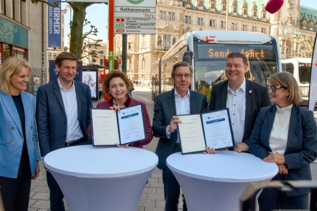 EIB Backs Hamburg Grid Upgrade and Electric Bus Expansion With Over €1 Billion Financing