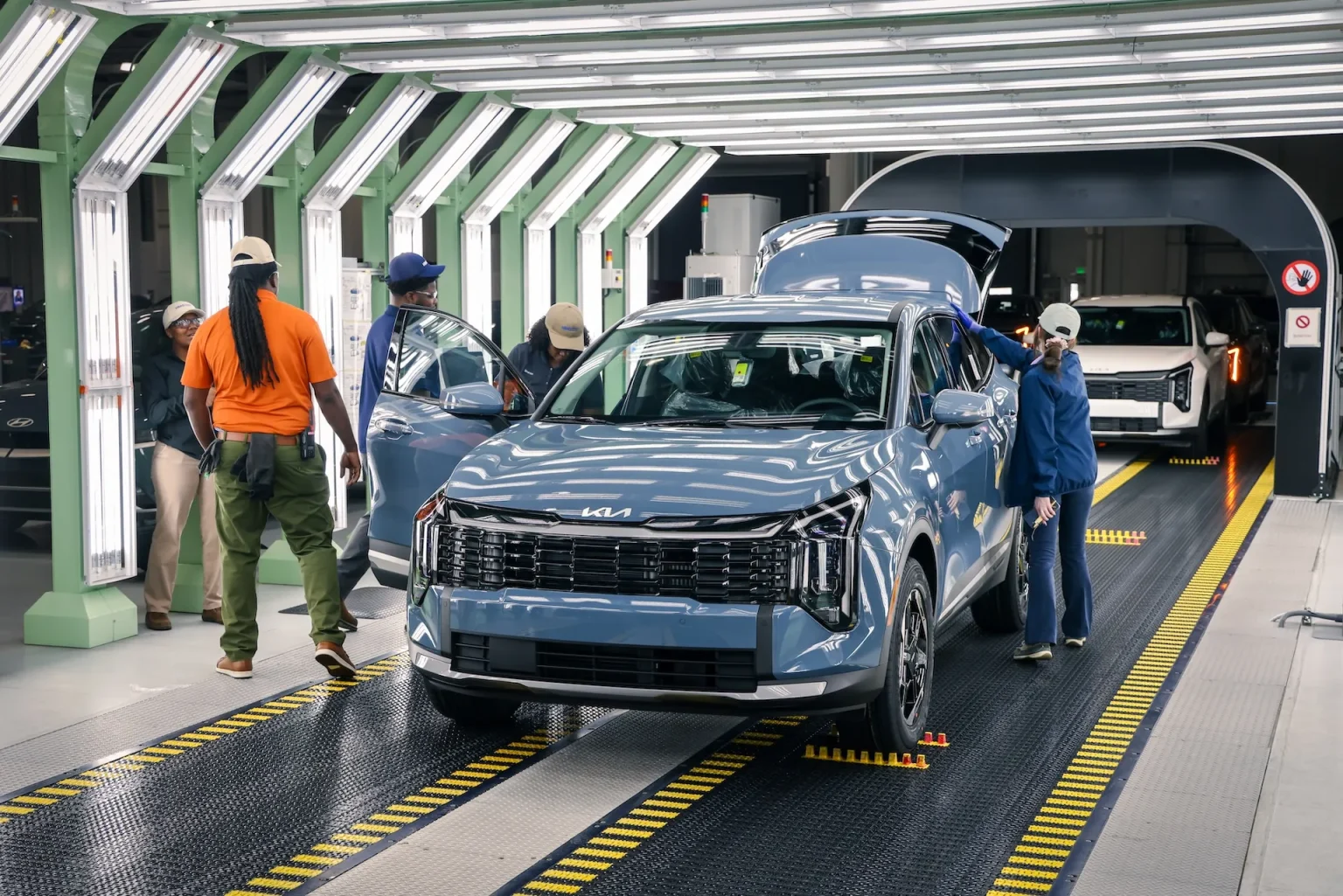 Kia Sportage Hybrid Production Begins at Hyundai Motor Group’s Georgia Metaplant