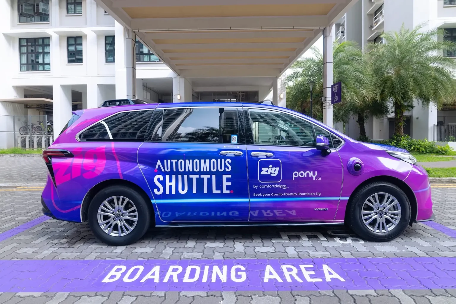 Pony.ai and ComfortDelGro Open Public Robotaxi Bookings in Singapore’s Punggol District