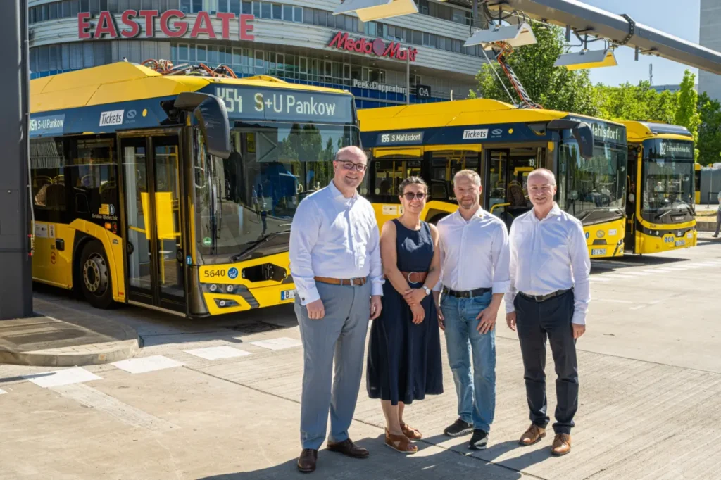 BVG Begins Testing Fast-Charging Station for Electric Buses in Berlin