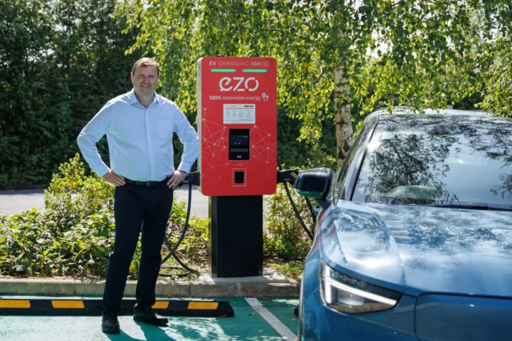 EZO Wins £176 Million Contract to Expand EV Charging Network Across England’s Midlands