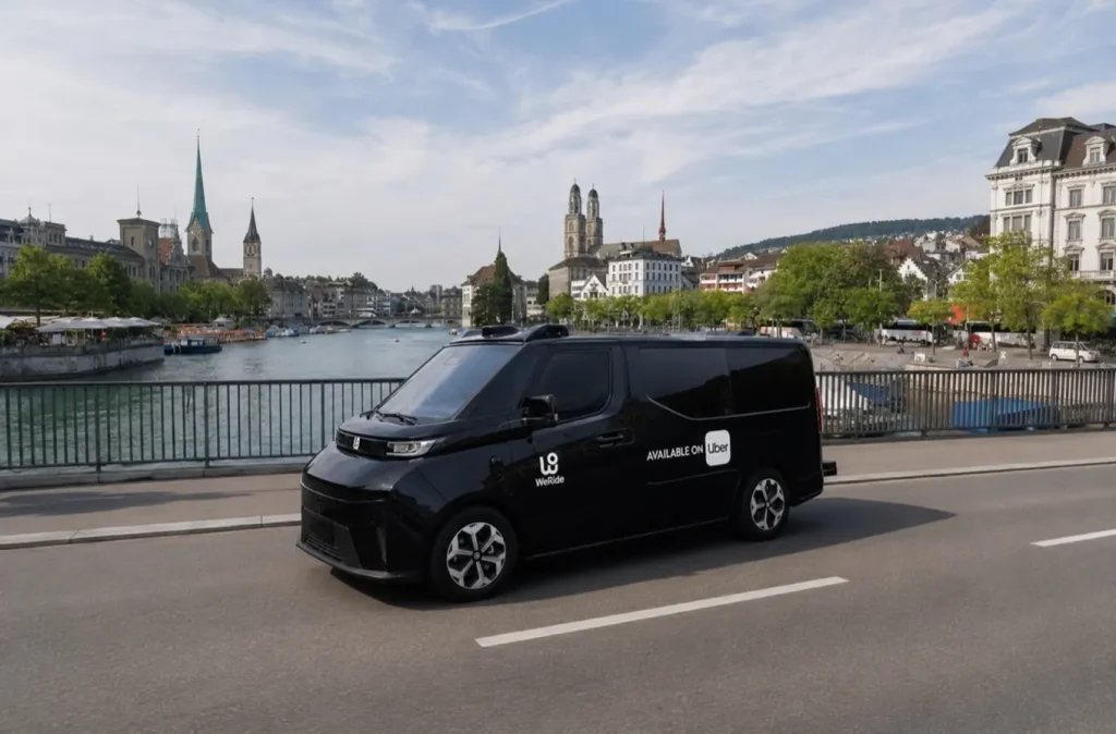 WeRide and Uber Plan Robotaxi Launch in Zurich Later This Year