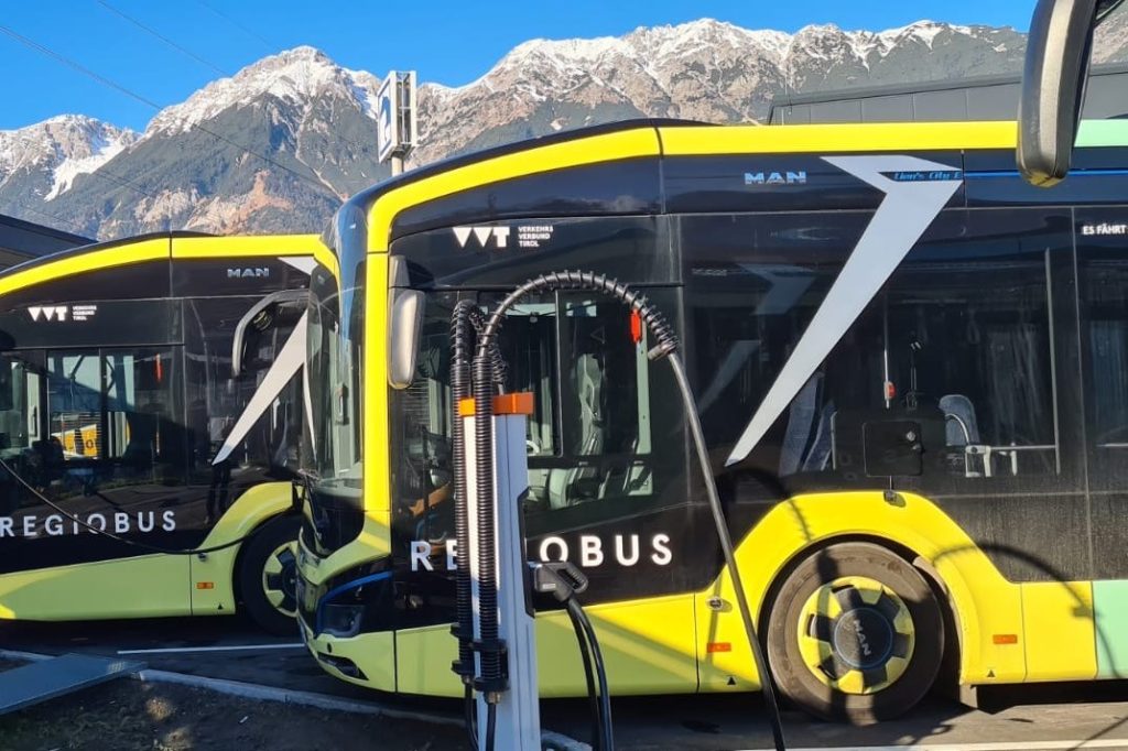 Ledermair Opens Tyrol’s Largest Electric Bus Depot With 2.4 MW Charging Hub