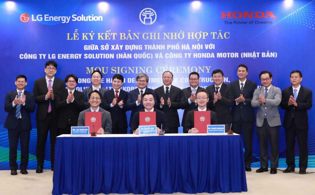 LG Energy Solution, Honda Partner With Hanoi on Electric Motorcycle Battery Swapping Pilot