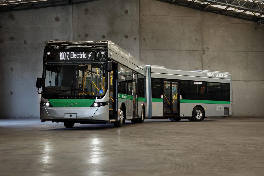 Volvo Buses Unveils Australia’s First Electric Articulated Bus for Perth