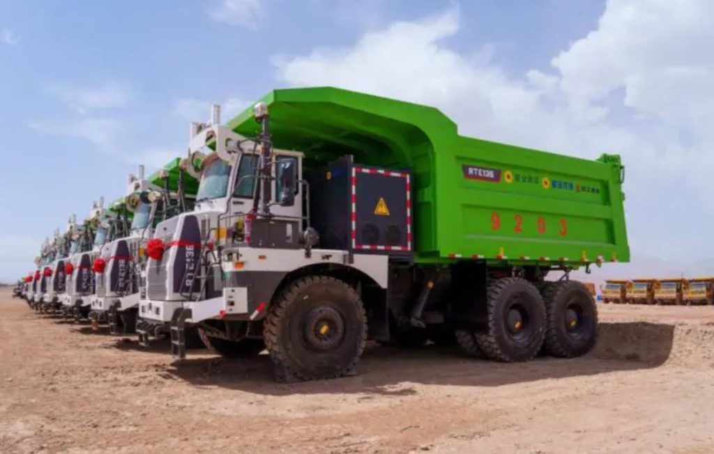 Zijin Mining Expands Electric Mining Truck Fleet with In-House Battery-Electric Haulers