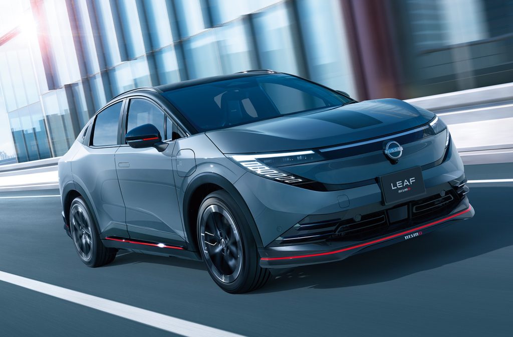 Nissan Launches LEAF NISMO in Japan With Performance Upgrades and Sportier Design