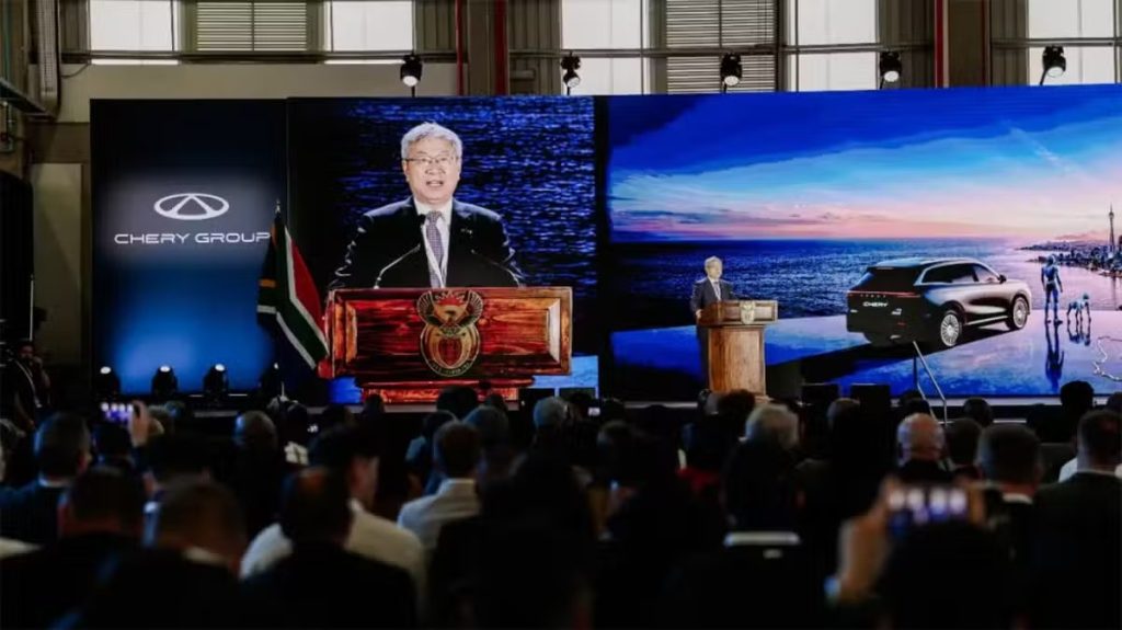 Chery Opens South African Manufacturing Plant, Expands Local Production Strategy