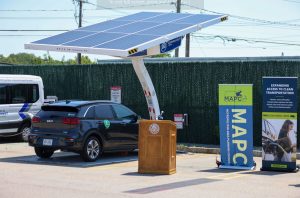 MAPC Launches CommunityEV Carshare Pilot With Zipcar and Solar Charging