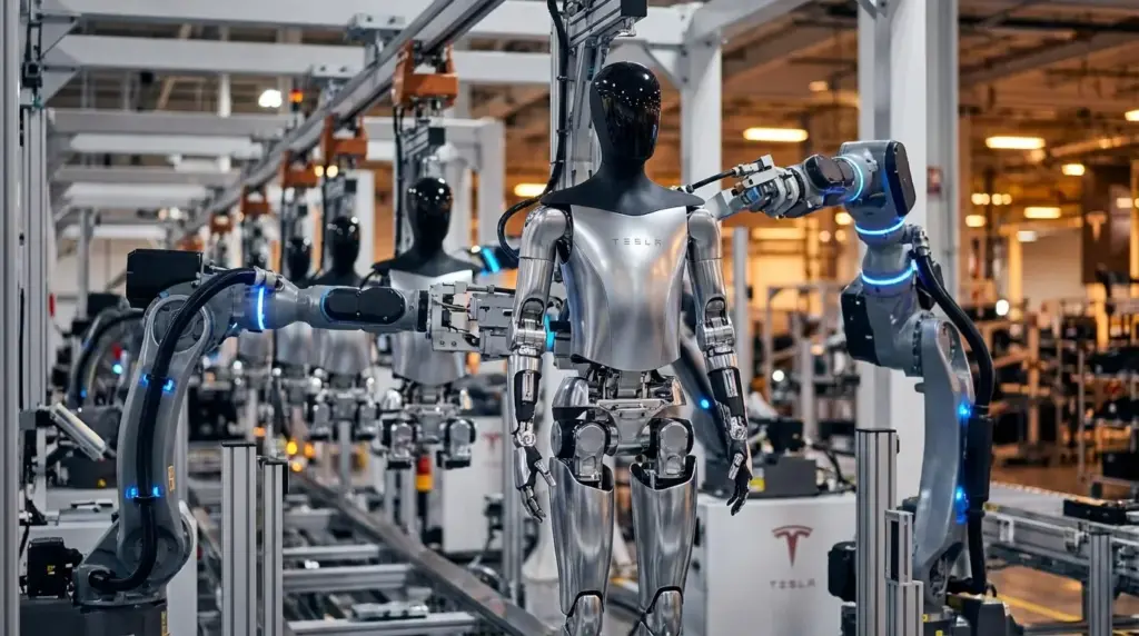 Tesla to Train Optimus Robot Using Worker Movements at Grünheide Plant