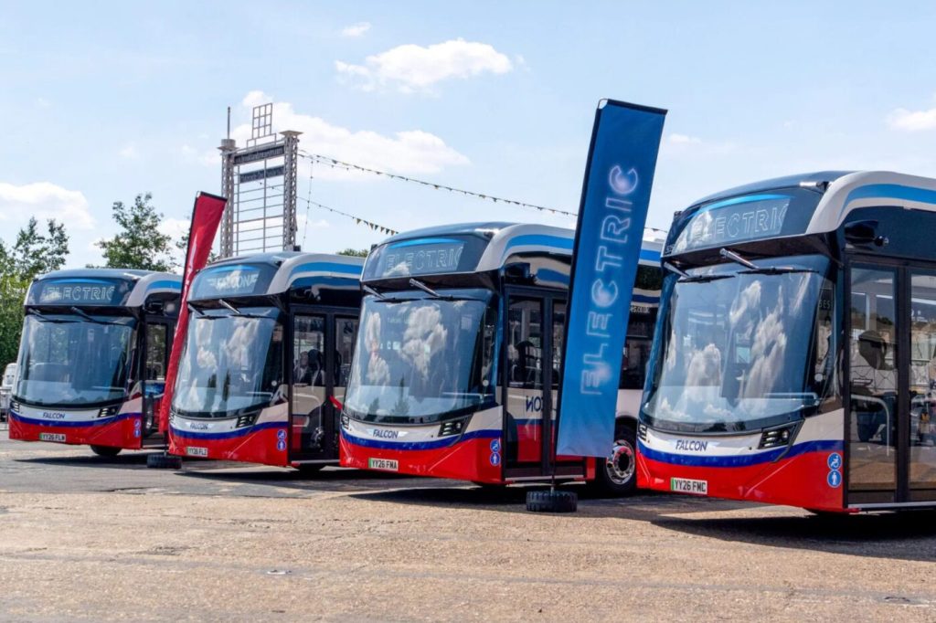 Falcon Buses to Deploy First Electric Fleet Across Surrey