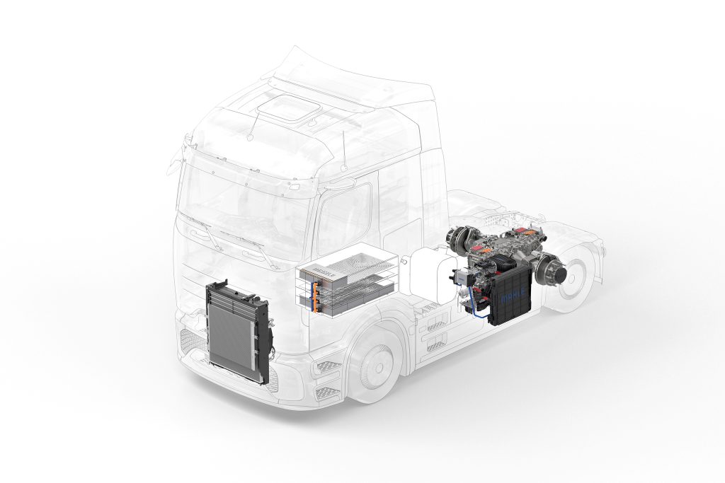 Mahle Unveils Range Extender System for Electric Heavy Trucks