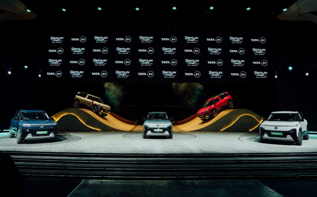 Tata.ev Launches Sierra.ev Electric SUV in India with Up to 530 km Range