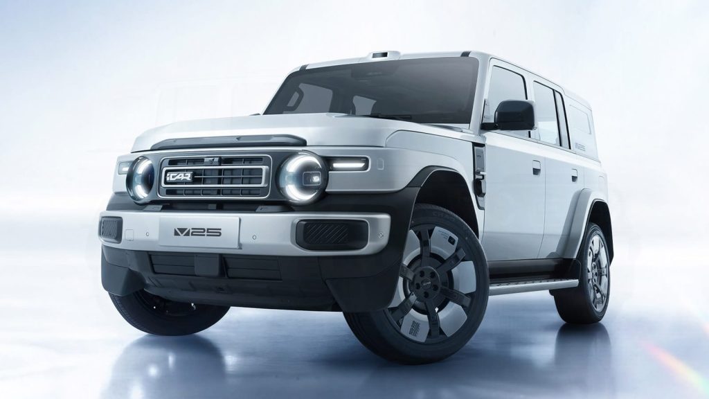 iCar Unveils V25 Extended-Range SUV With 150 km Electric Range