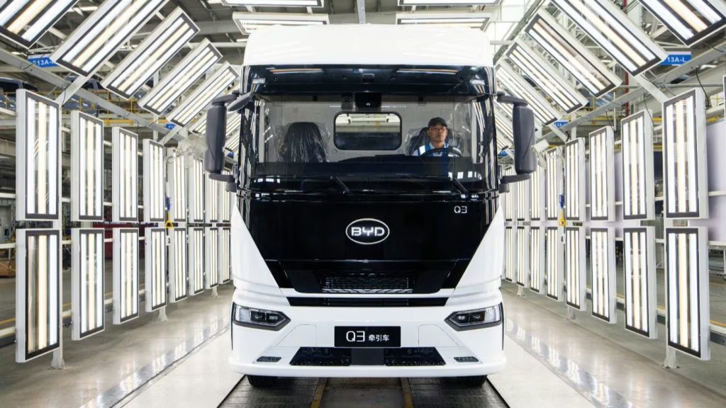 BYD Produces 150,000 Commercial NEVs as It Expands Electric Truck Business